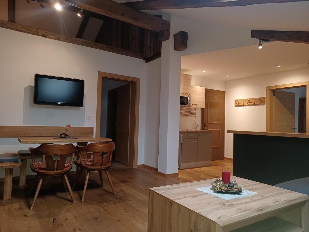 Kuglerhof Lägenhet Toblach Exteriör bild